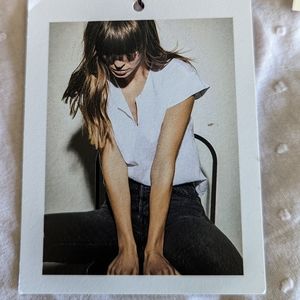 Nation LTD Coral Swiss Dot Top